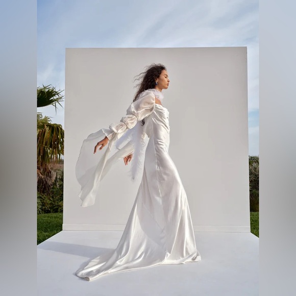 For Love & Lemons Willow Bridal Gown - Picture 9 of 11